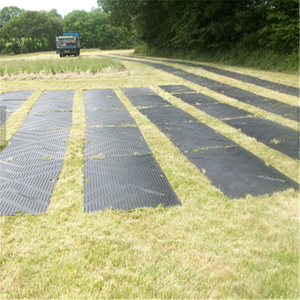 Alfombras de cubierta de tierra de polietileno HDPE temporal Mat de construcción de carretera 1220*2440 mm Mats de protección de tierra